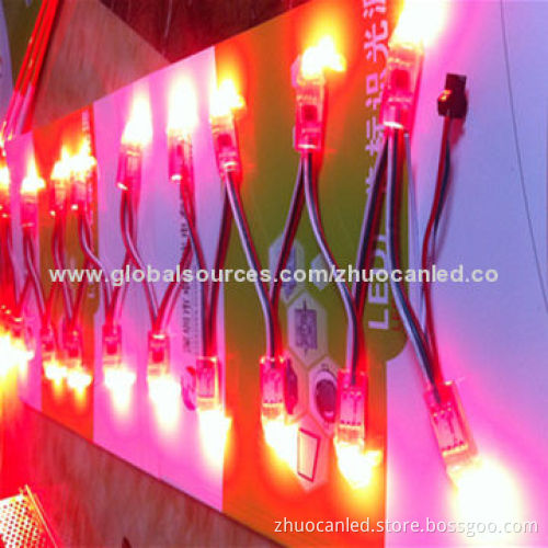 Digital RGB LED pixel string, LPD6803 driver IC